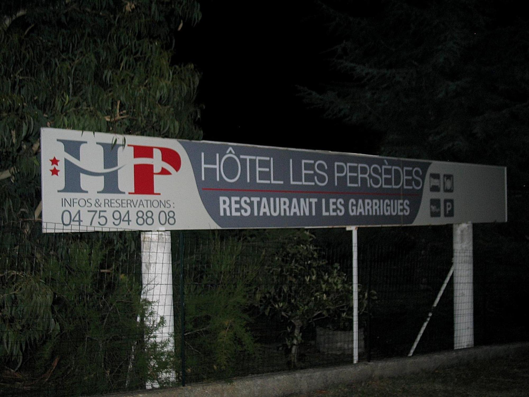 Hôtel Les Persèdes Lavilledieu (Ardeche) Exterior foto